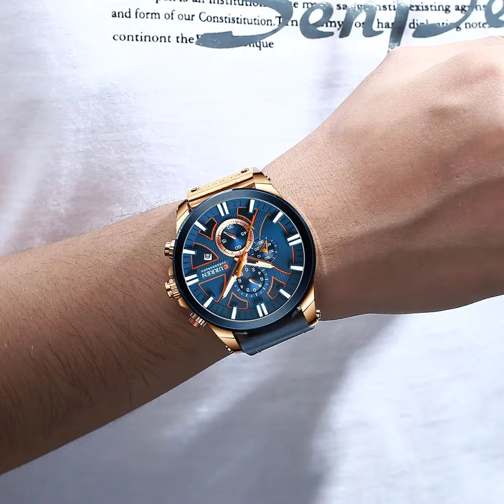 Blaze Men’s Watch - 49mm Rose Blue