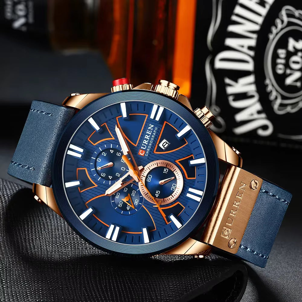 Blaze Men’s Watch - 49mm Rose Blue