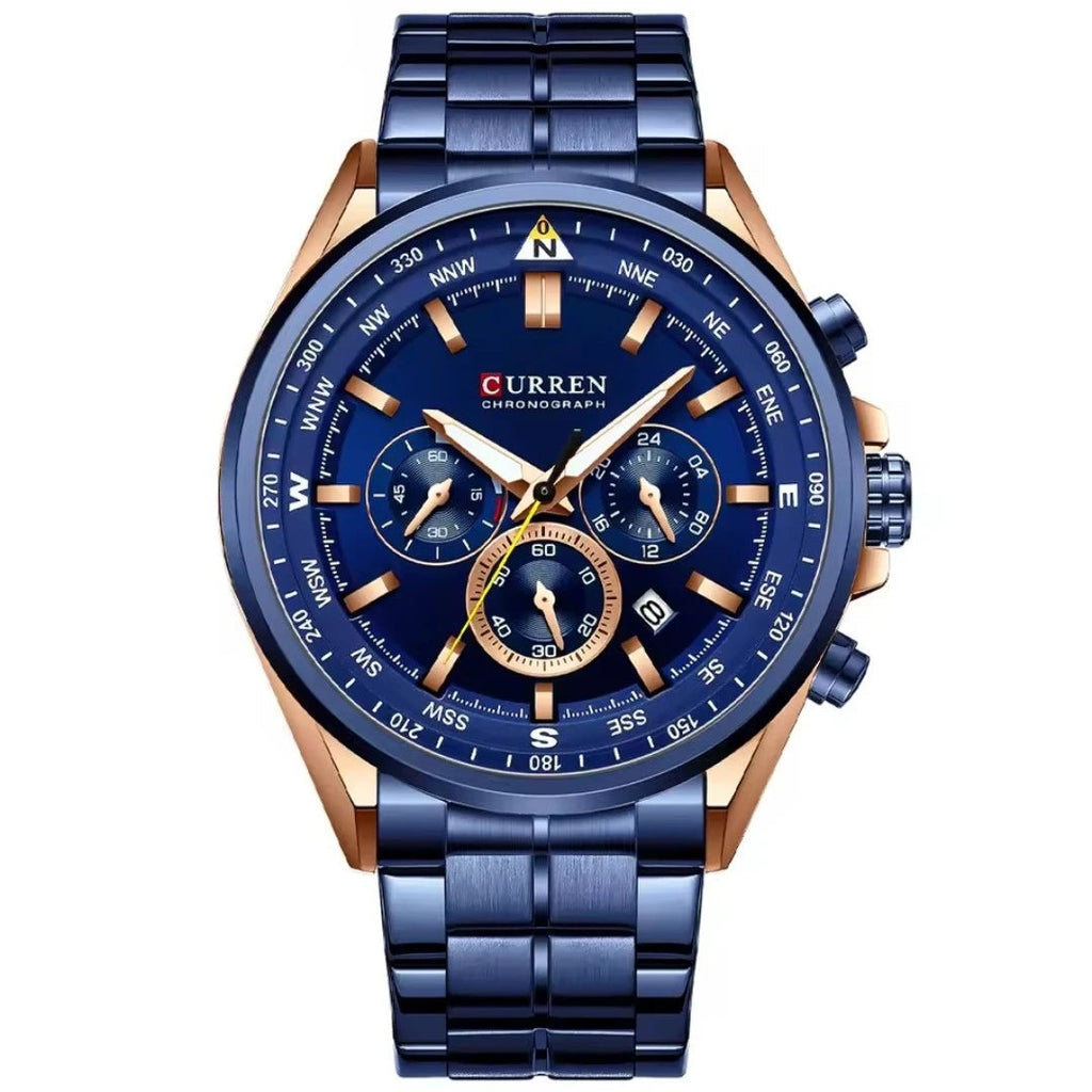 Compass Men’s Watch - 48mm Rose Blue