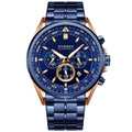 Compass Men’s Watch - 48mm Rose Blue