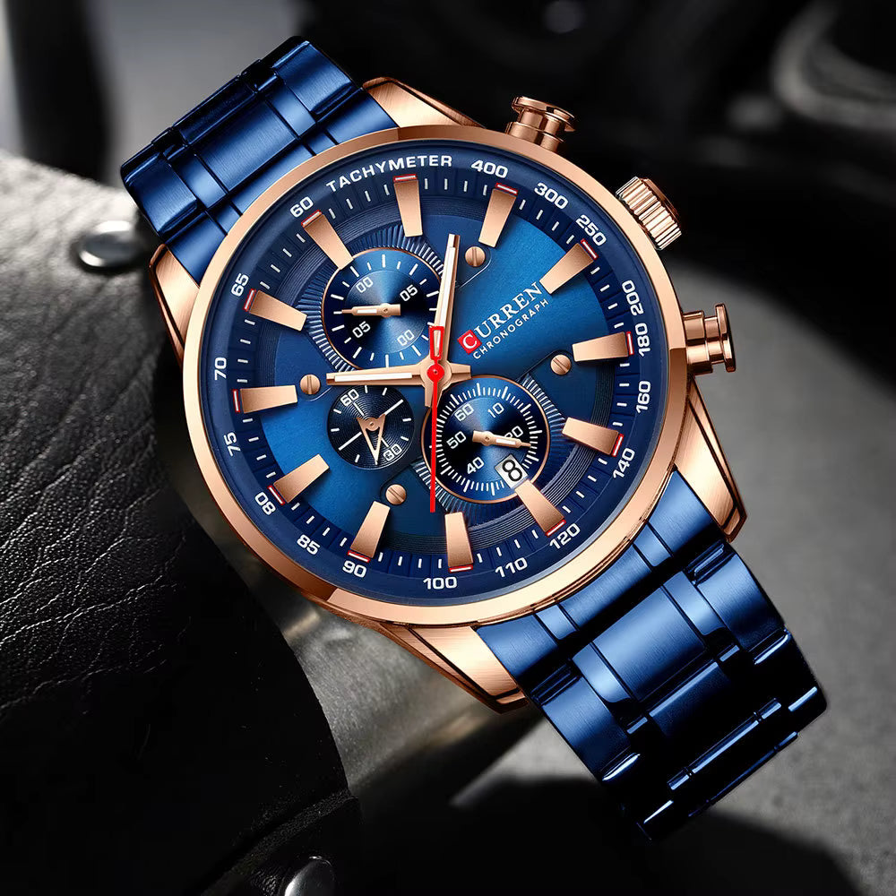 Momentum Men’s Watch - 47mm Rose Blue