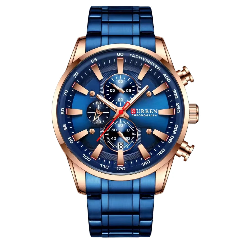 Momentum Men’s Watch - 47mm Rose Blue