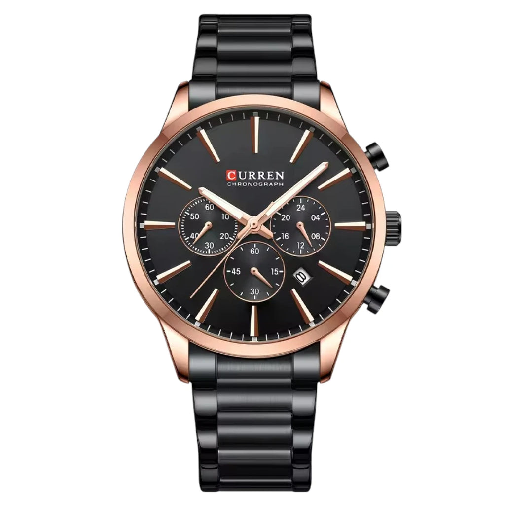 Prestige Men’s Watch - 45mm Rose Black