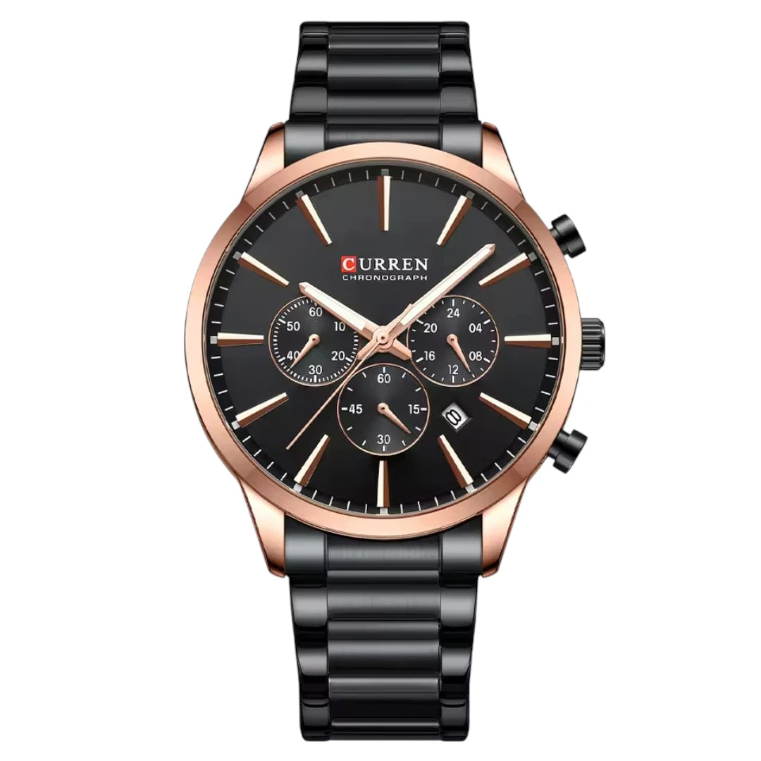 Prestige Men’s Watch - 45mm Rose Black