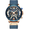 Denim Men’s Watch - 48mm Rose Blue