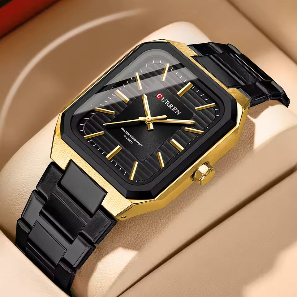Montfort Men’s Watch 35 mm Black