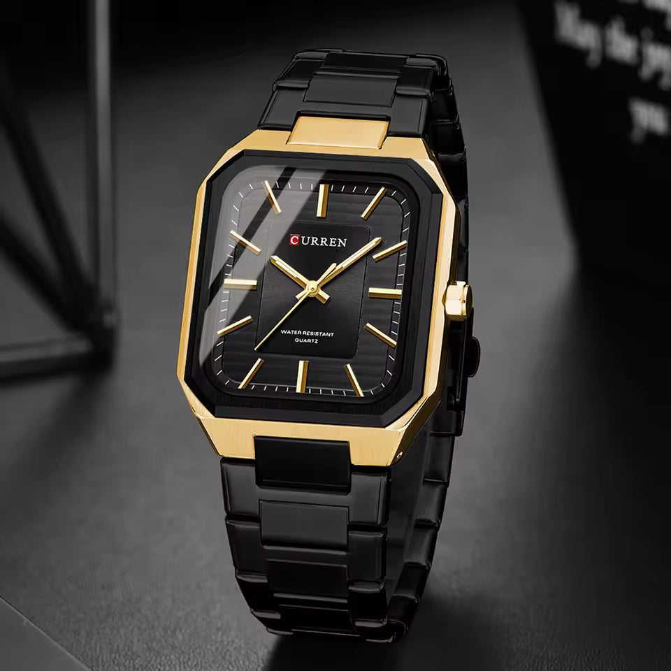 Montfort Men’s Watch 35 mm Black
