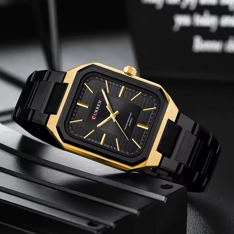 Montfort Men’s Watch 35 mm Black